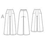 Closet Case Patterns-Pietra Pants and Shorts Pattern-sewing pattern-Default-gather here online