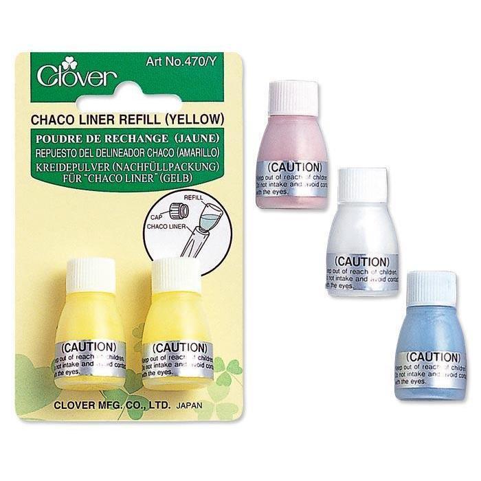 Clover-Chaco Liner Refill - White-sewing notion-gather here online