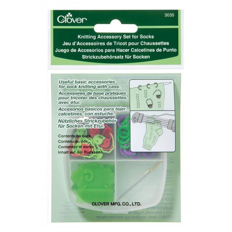 Clover-Knitting Accessory Set for Socks-knitting notion-gather here online