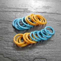 Clover - Soft Jumbo Stitch Ring Markers - Default - gatherhereonline.com