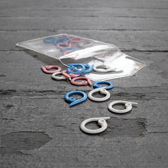 Clover - Split Ring Stitch Markers - Default - gatherhereonline.com