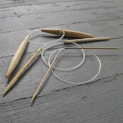 Clover - Takumi 16" Circular Bamboo Knitting Needles - US4 / 3.5mm - gatherhereonline.com