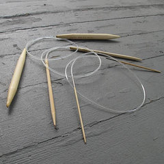 Clover - Takumi 24" Circular Bamboo Knitting Needles - US0 / 2mm - gatherhereonline.com