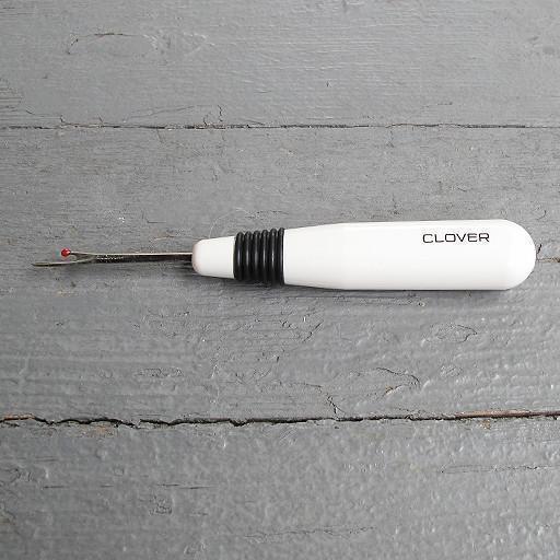 Clover - White Plastic Seam Ripper - Default - gatherhereonline.com