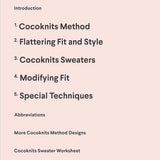 Cocoknits - Cocoknits Sweater Workshop Book - Default - gatherhereonline.com
