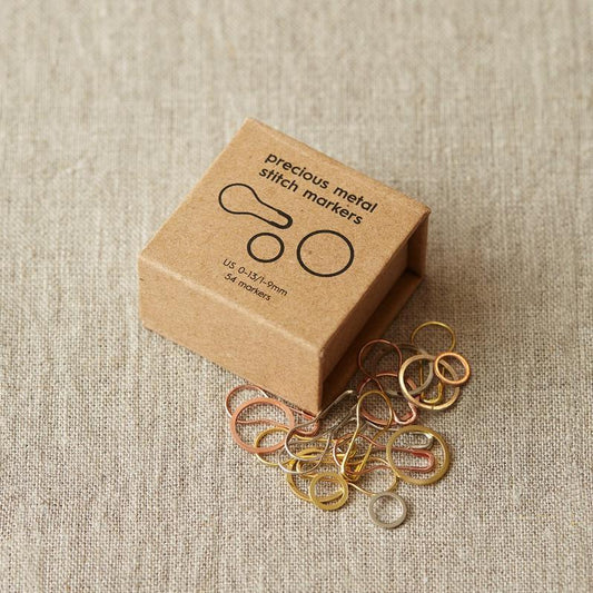 Cocoknits - Precious Metal Stitch Markers - Default - gatherhereonline.com