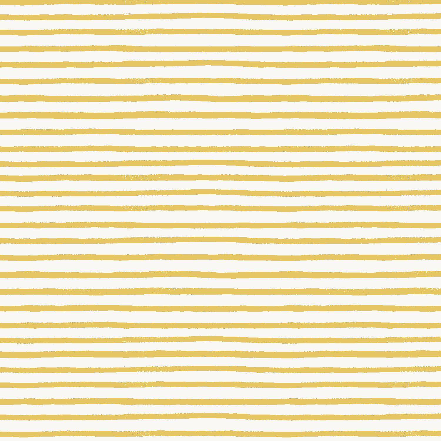 Cotton + Steel-Festive Stripe Yellow-fabric-gather here online