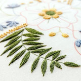 CozyBlue-April Flowers Embroidery Kit-embroidery/xstitch kit-Default-gather here online