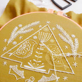 CozyBlue-Folk Holiday Embroidery Kit-embroidery/xstitch kit-gather here online