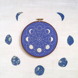 CozyBlue-Lunar Blossom embroidery kit-embroidery/xstitch kit-Default-gather here online