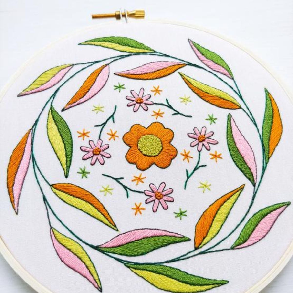 CozyBlue-Mellow Mood Embroidery Kit-embroidery/xstitch kit-gather here online