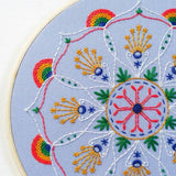 CozyBlue-Rainbow Mandala Embroidery Kit-embroidery/xstitch kit-gather here online