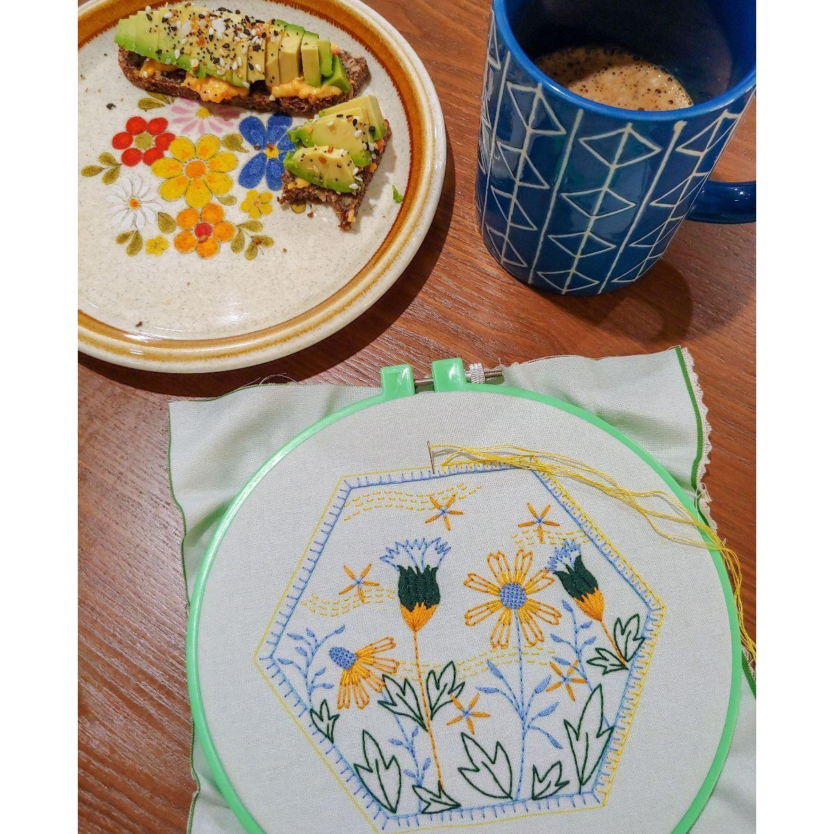 CozyBlue-Summer Breeze Embroidery Kit-embroidery/xstitch kit-gather here online