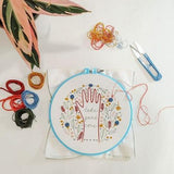 CozyBlue-Take Good Care Embroidery Kit-embroidery/xstitch kit-gather here online