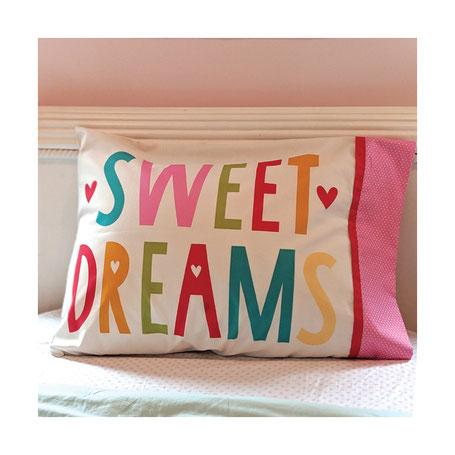 Moda - Cut Sew Create - Sweet Dreams Pillow Case Panel - - gatherhereonline.com