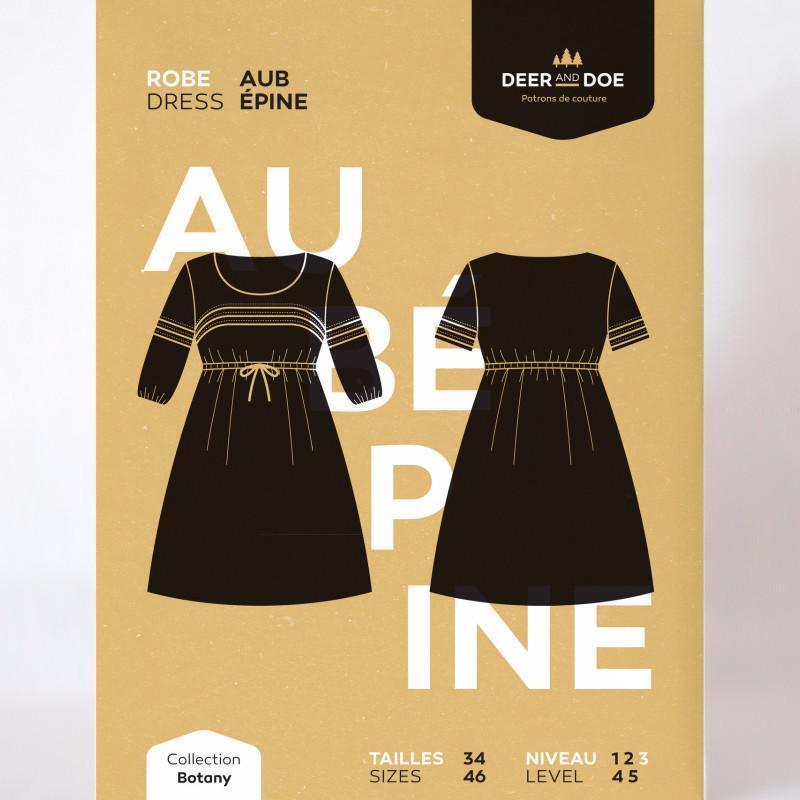 Deer & Doe - Aubepine Dress Pattern - Default - gatherhereonline.com