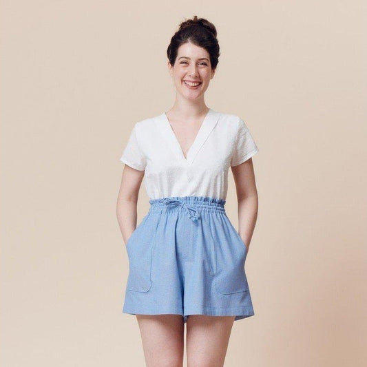 Deer & Doe - Goji Shorts / Skirt Pattern - Default - gatherhereonline.com