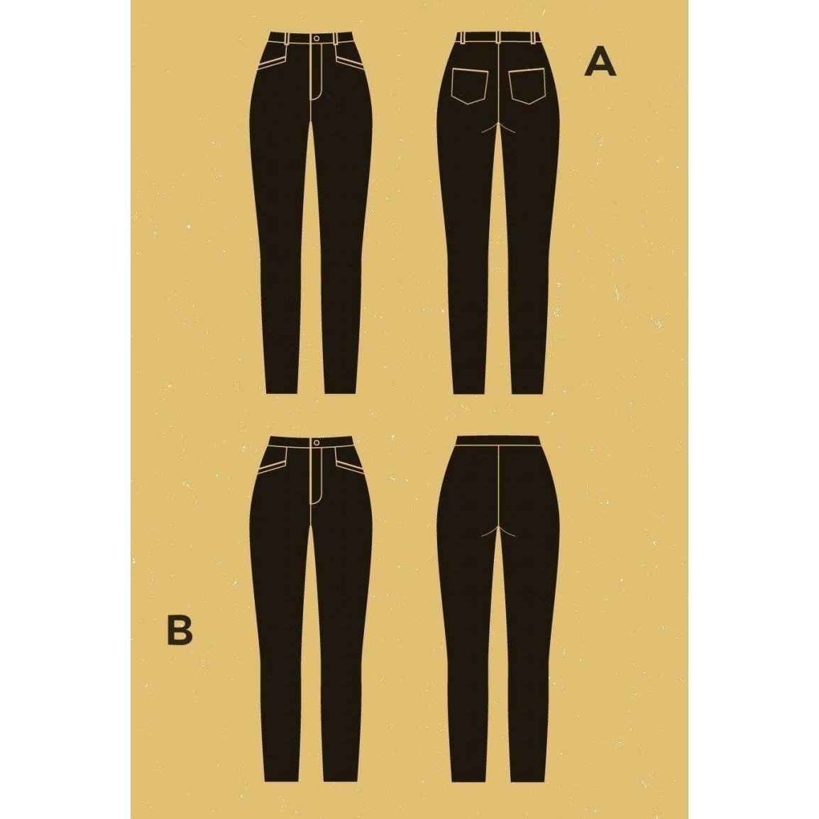 Deer & Doe - Safran Pants Pattern - Default - gatherhereonline.com