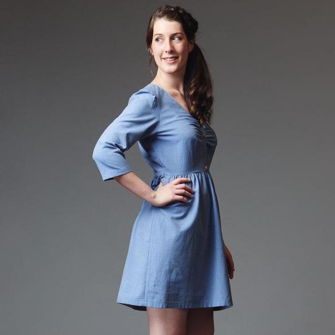 Deer & Doe - Sureau Dress Pattern - Default - gatherhereonline.com