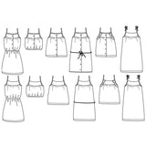Ikatee-Zanzibar Top & Dress Pattern-sewing pattern - kids-gather here online