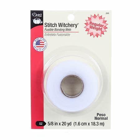 Dritz-STITCH WITCHERY 5/8"-sewing notion-gather here online