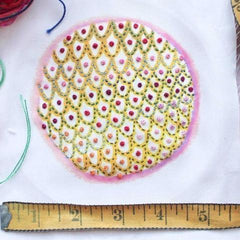 Dropcloth - Mermaid Embroidery Sampler - Default - gatherhereonline.com