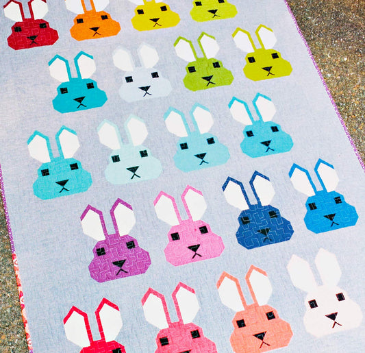 gather here classes-Bunny Quilt Block-class-gather here online