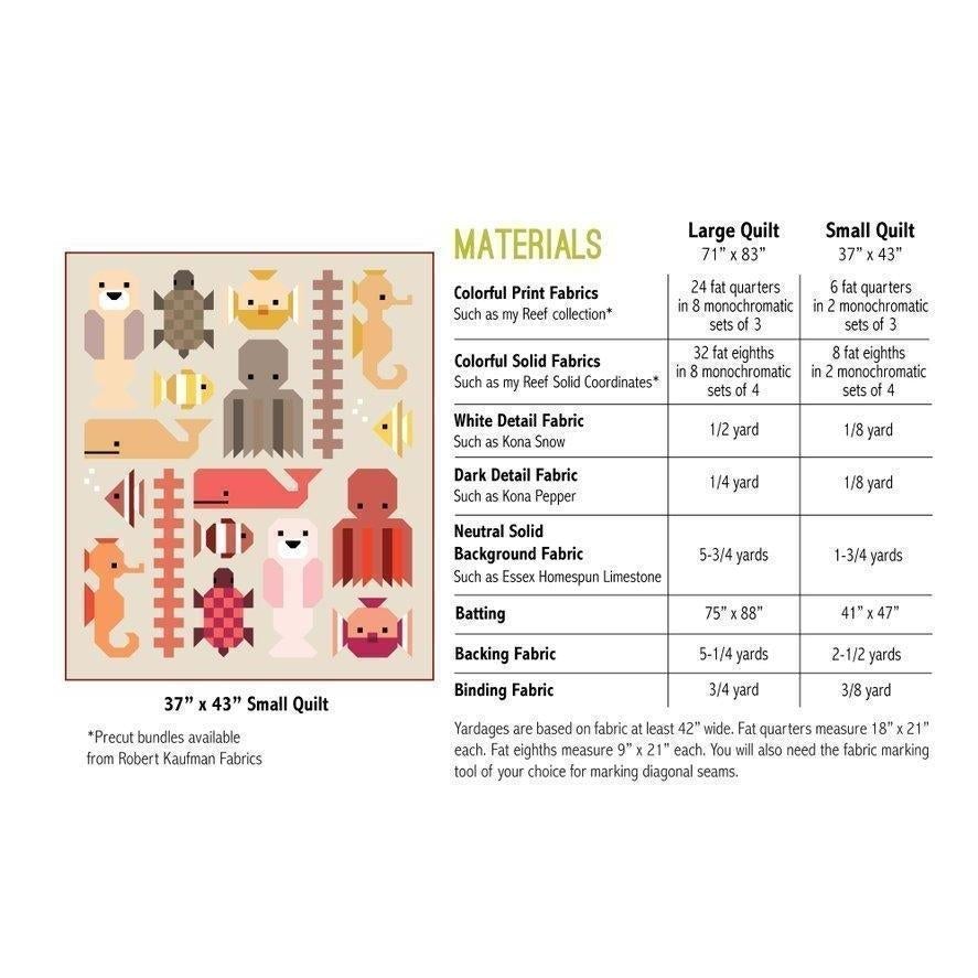 Elizabeth Hartman - Awesome Ocean Quilt Pattern - Default - gatherhereonline.com