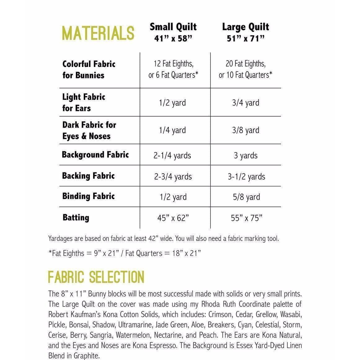 Elizabeth Hartman - Bunny Quilt Pattern - Default - gatherhereonline.com