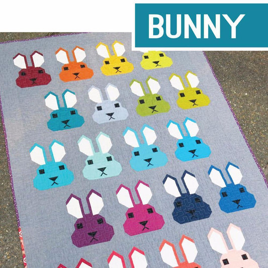 Elizabeth Hartman - Bunny Quilt Pattern - Default - gatherhereonline.com