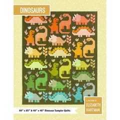 Elizabeth Hartman-Dinosaurs Quilt Pattern by Elizabeth Hartman-quilting pattern-gather here online