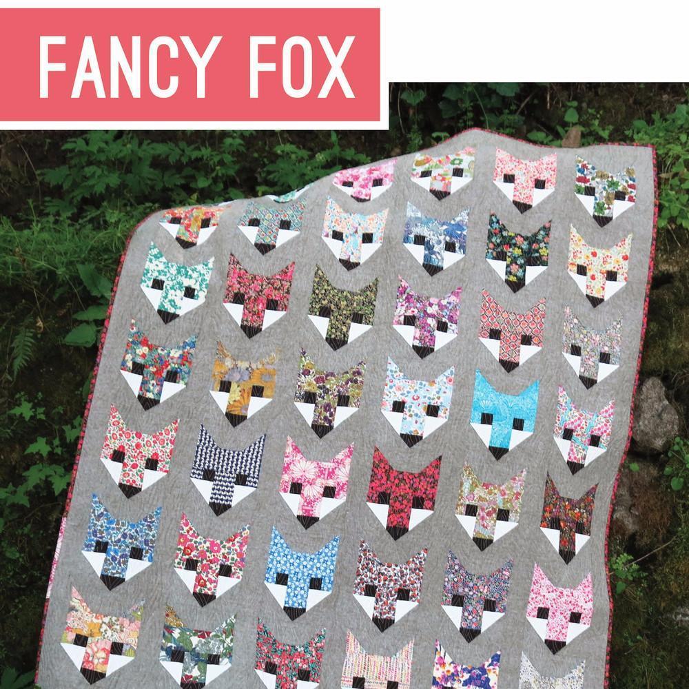 Fancy Fox Quilt Pattern – gather here online