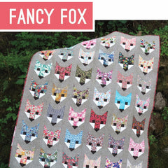 Elizabeth Hartman - Fancy Fox Quilt Pattern - Default - gatherhereonline.com