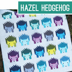 Elizabeth Hartman - Hazel Hedgehog Quilt Pattern - Default - gatherhereonline.com