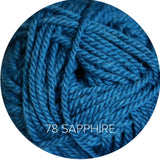 Ewe Ewe Yarn-Heather’s Heathers Wooly Worsted-yarn-78 Sapphire-gather here online