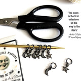 Firefly Notes-Celestial Stitch Markers-knitting notion-gather here online