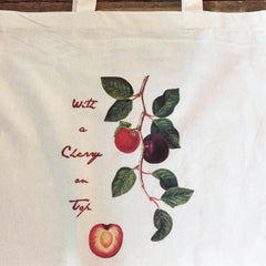 Firefly Notes-Cherry Tote Yarn Project Bag-accessory-gather here online