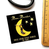 Firefly Notes-Moon Stitch Marker - Single-knitting notion-gather here online