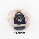 Loopy Mango-Dream (Merino Worsted)-yarn-Tweed Flamingo-gather here online
