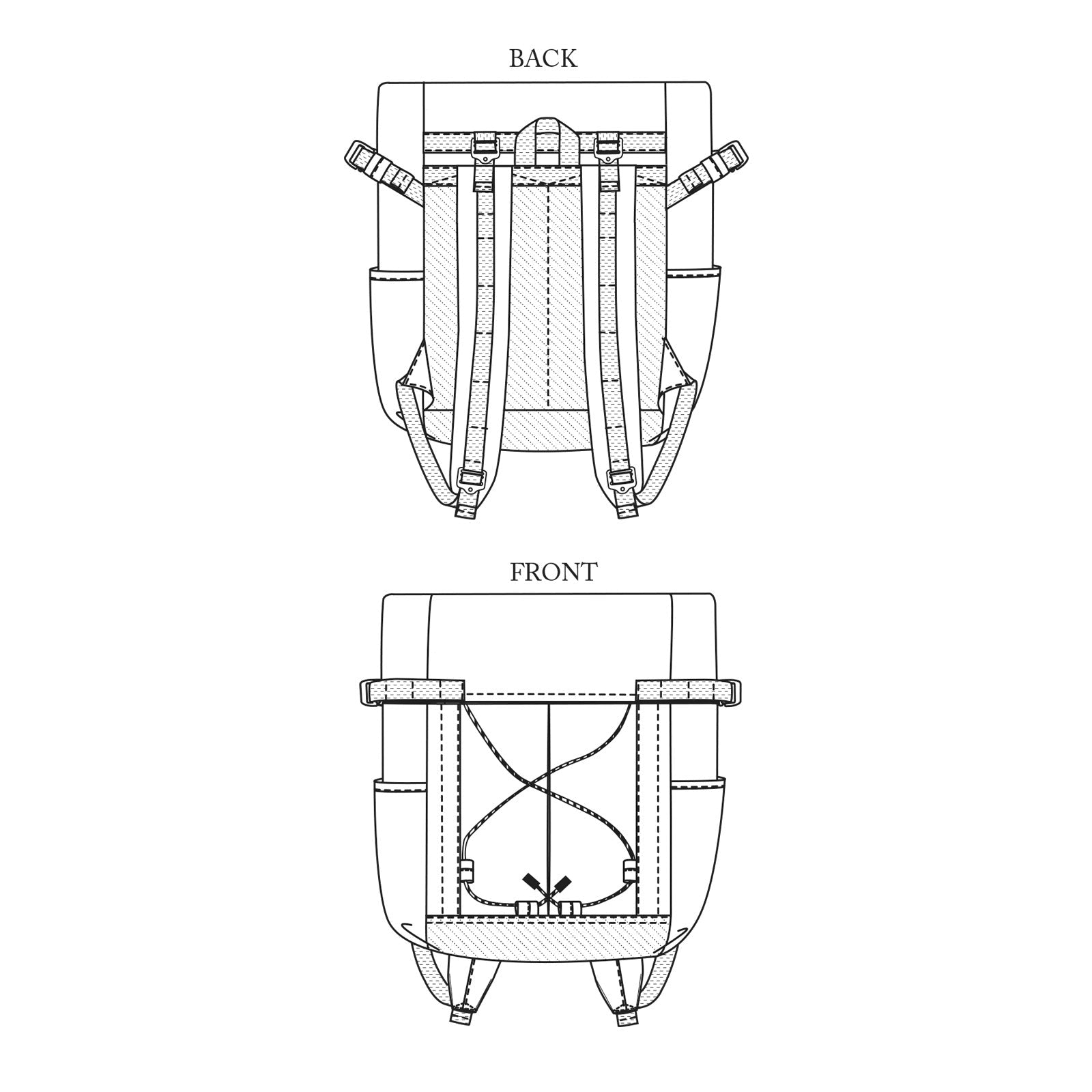 Merchant & Mills-Francli Day Pack Pattern-sewing pattern-gather here online