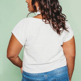Friday Pattern Company-The Square Neck Top-sewing pattern-gather here online