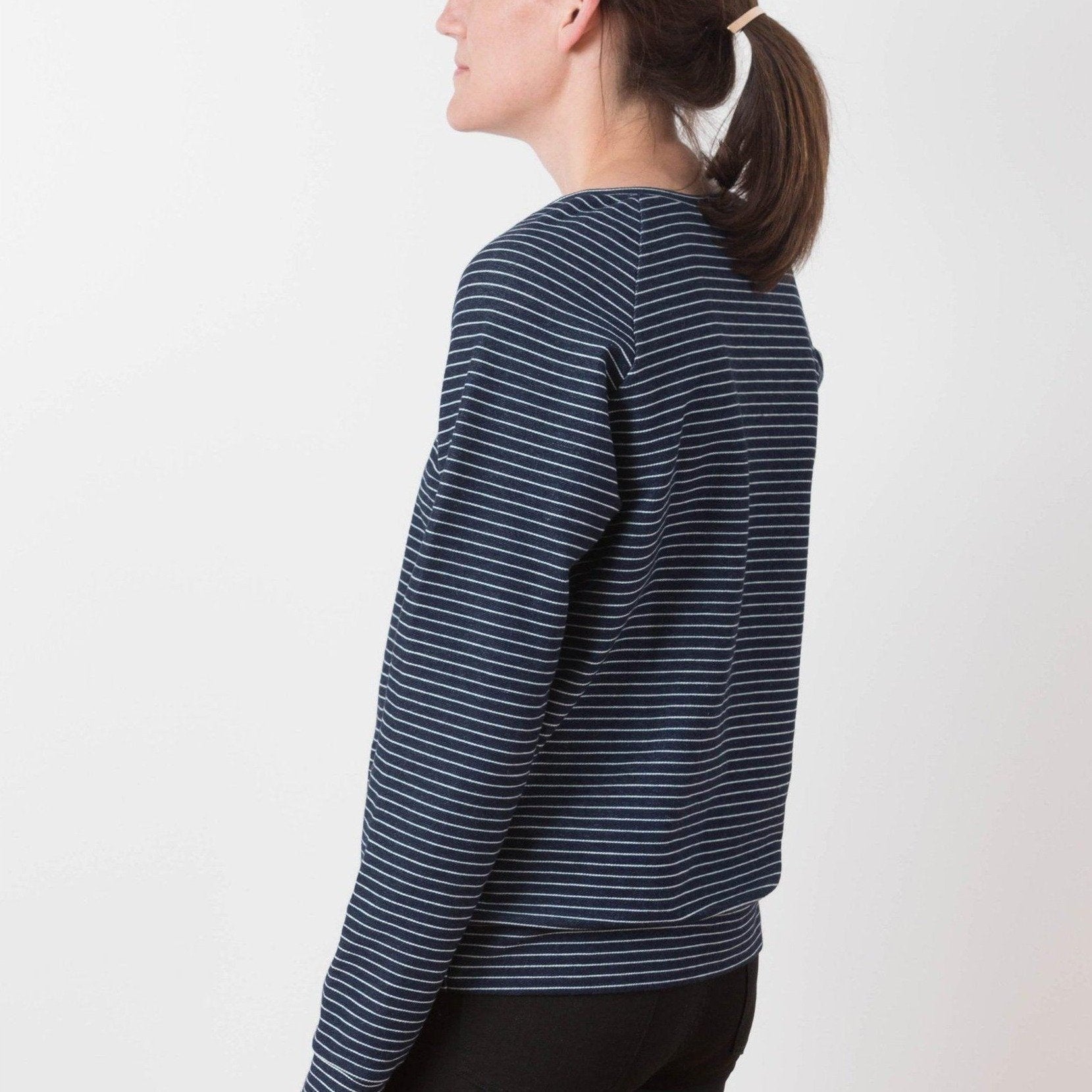 Grainline Studio - Linden Sweatshirt Pattern - Default - gatherhereonline.com