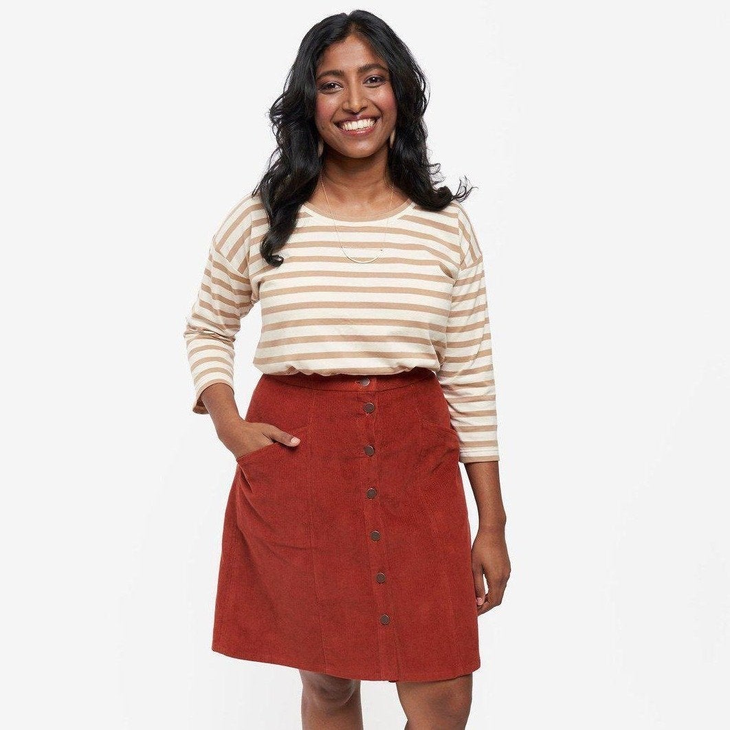 Grainline Studio - Reed Skirt - - gatherhereonline.com