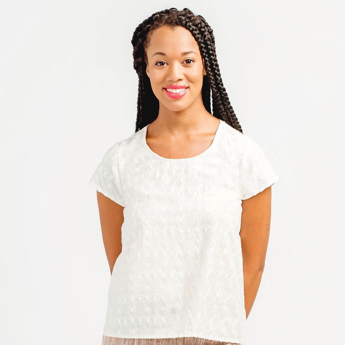 Grainline Studio-Scout Tee Shirt Pattern-sewing pattern-gather here online