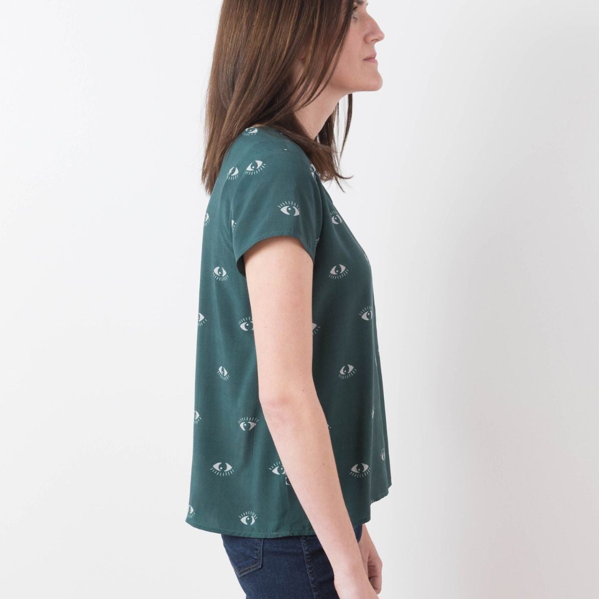 Grainline Studio-Scout Tee Shirt Pattern-sewing pattern-gather here online