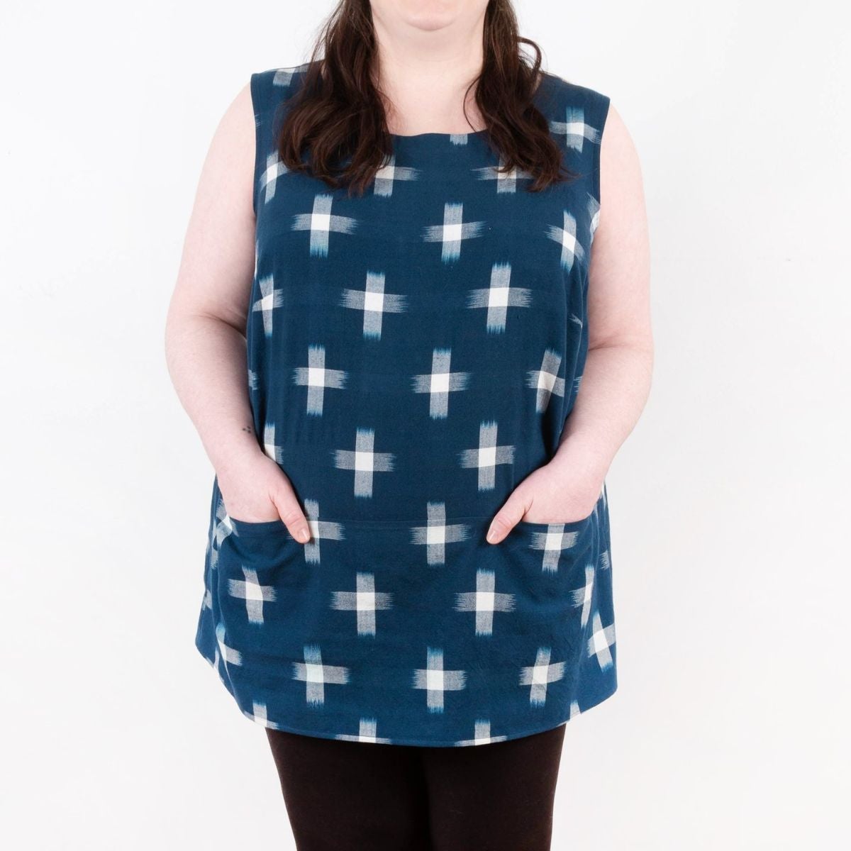 Grainline Studio-Uniform Tunic Pattern-sewing pattern-gather here online