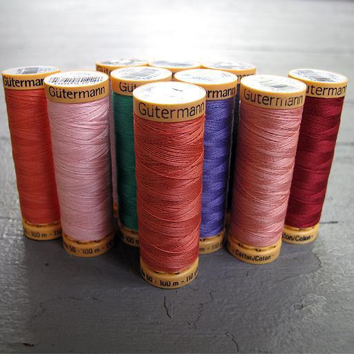 Gutermann - 100m Gutermann Cotton Thread to match - - gatherhereonline.com