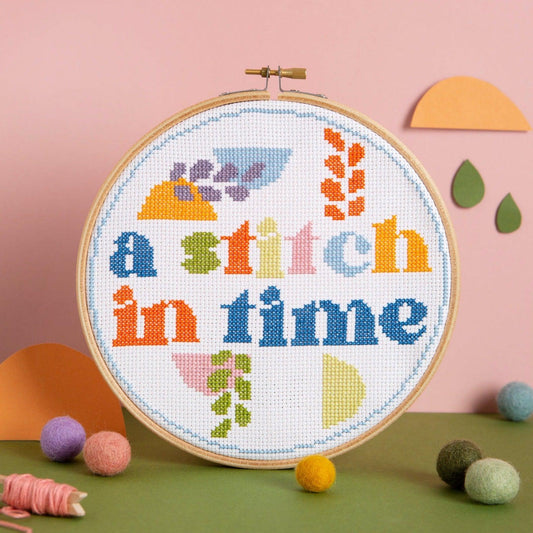 Hawthorn Handmade-A Stitch in Time Cross Stitch Kit-xstitch kit-gather here online