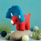 Hawthorn Handmade-Triceratops Mini Needle Felting Kit-craft kit-gather here online