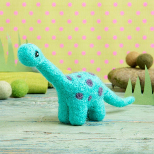 Hawthron Handmade-Diplodocus Mini Needle Felting Kit-craft kit-gather here online